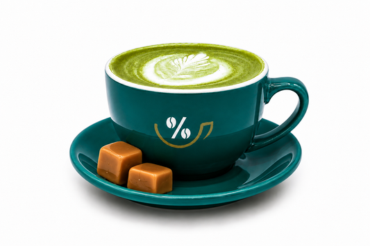 Caramel Apple Draft Oat Matcha