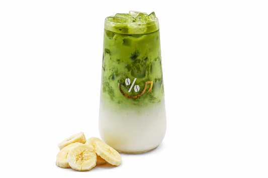 Banana Matcha Latte